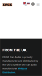 Mobile Screenshot of edgecaraudio.com